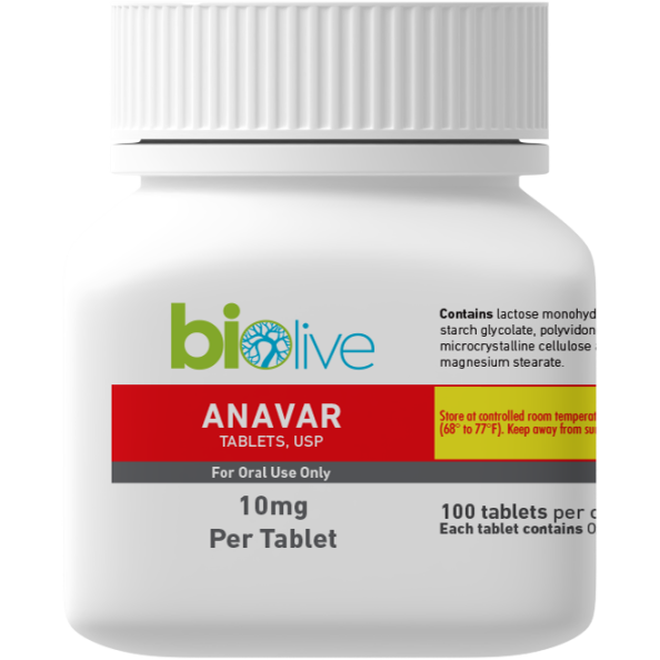 Anavar 10mg - 100 Tablets