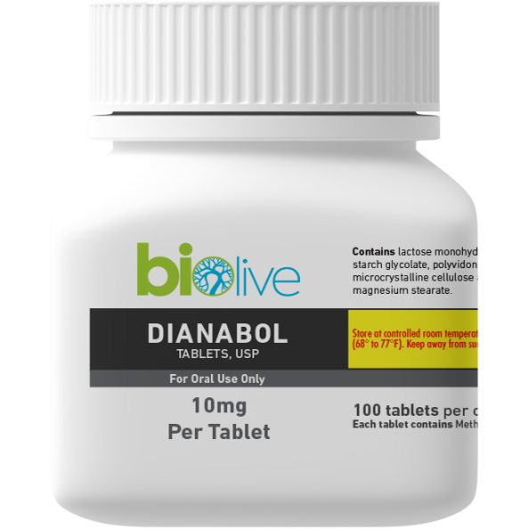 Dianabol 10mg - 100 Tablets